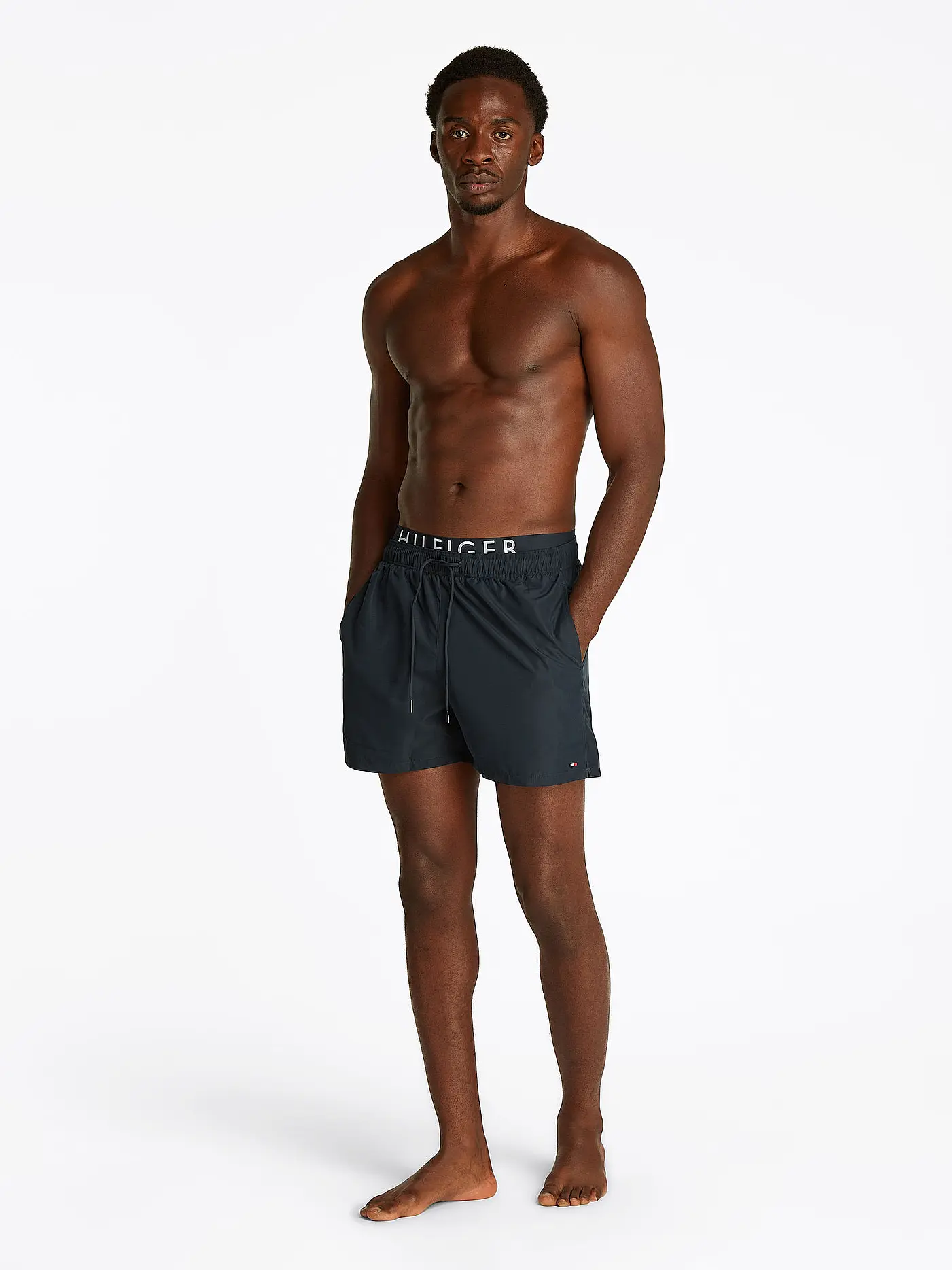 TOMMY HILFIGER | Badeshorts | blau